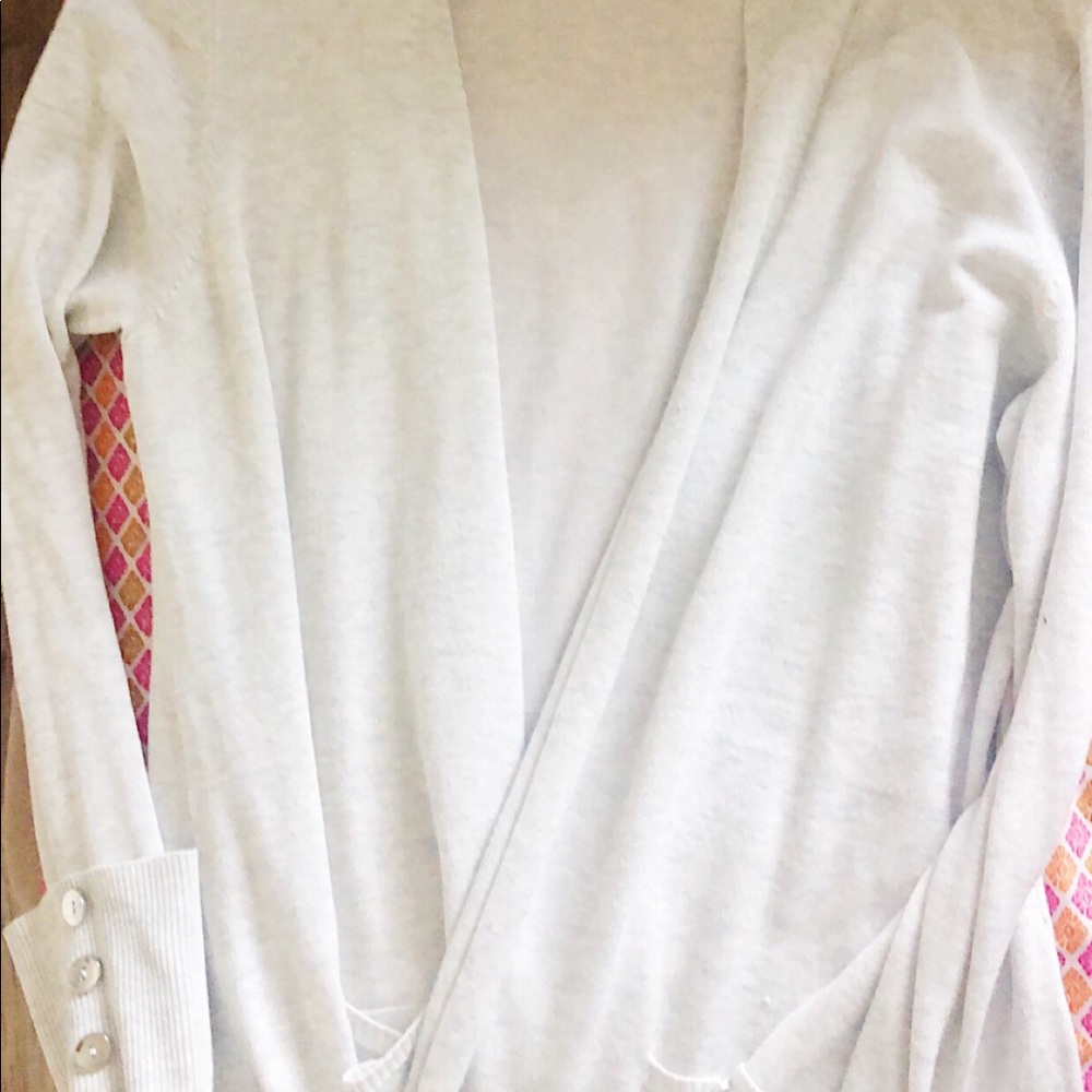 White Cardigan